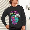 The 90s Are Calling Retro 90s Kid Nostalgia Gag Meme Unisex Long Sleeve T-Shirt