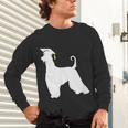 Afghan Hound Graduation Dog Graduate Men Women Kids Unisex Long Sleeve T-Shirt
