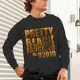 African American Girl Graduation Shirt Senior 2019 Unisex Long Sleeve T-Shirt