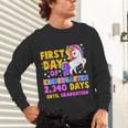 Back To School First Day Of Kindergarten Graduation Unicorn Unisex Long Sleeve T-Shirt