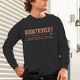 Booktrovert Definition Unisex Long Sleeve T-Shirt