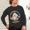 Cat Mom Loves Cats Dad Not In The Mood For People Introvert Unisex Long Sleeve T-Shirt