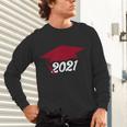 Class Of 2021 Burgundy Regalia Graduation Unisex Long Sleeve T-Shirt