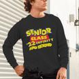 Class Of 2022 Senior 2000s Animated Movie Style Graduation Unisex Long Sleeve T-Shirt