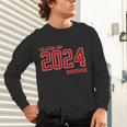 Class Of 2024 Senior Back To School Vintage Graduation Tee Unisex Long Sleeve T-Shirt