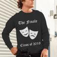 Cool Theater Graduation Tshirt Tragedy And Comedy Masks Unisex Long Sleeve T-Shirt