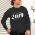 Cute Class Of 2019 Distressed Senior Graduation 2019 Unisex Long Sleeve T-Shirt