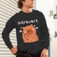 Cute Introvert Graphic Tee Unisex Long Sleeve T-Shirt Cute Introvert Graphic Tee Unisex Long Sleeve T-Shirt