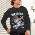 Dabbing Graduation Boy 1st Grade Class Of 2021 Nailed It Unisex Long Sleeve T-Shirt