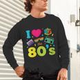 Dad I Love The 80's Retro 80s Nostalgia For Dad Unisex Long Sleeve T-Shirt Dad I Love The 80's Retro 80s Nostalgia For Dad Unisex Long Sleeve T-Shirt