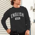 English Major Graduation Books Literature Lover Unisex Long Sleeve T-Shirt