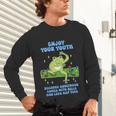 Enjoy Adulthood Comes With Bills Nostalgia Regret Unisex Long Sleeve T-Shirt