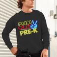 First Day Of School Shirt Peace Out Pre-K Graduation Kids So Unisex Long Sleeve T-Shirt
