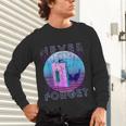Never Forget Retro 80s 90s Nostalgia Unisex Long Sleeve T-Shirt