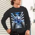 Frutiger Aero Aesthetic Tech Checkered Room Orb Sky Unisex Long Sleeve T-Shirt Frutiger Aero Aesthetic Tech Checkered Room Orb Sky Unisex Long Sleeve T-Shirt