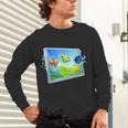 Frutiger Aero Fish Unisex Long Sleeve T-Shirt