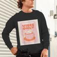 Fun Cool Cute Introvert Cat Character Quote Tea Cup For Men Women Unisex Long Sleeve T-Shirt
