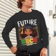 Future HBCU Grad Afro Girl College Graduation Kids Unisex Long Sleeve T-Shirt
