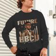Future HBCU Grad History Boy Kids Graduation HBCU Unisex Long Sleeve T-Shirt