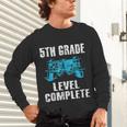 Gamer Graduation 5th Grade Level Complete Video Games Boys Unisex Long Sleeve T-Shirt