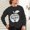 Geography Teacher Est 2018 School GraduationShirt Unisex Long Sleeve T-Shirt