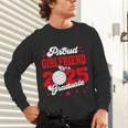 Girlfriend Of a 2025 Graduate Prom Graduation 25 VolleyBall Unisex Long Sleeve T-Shirt