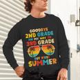 Goodbye 2nd Grade Graduation To 3rd Grade Hello Summer Kids Unisex Long Sleeve T-Shirt