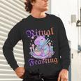 Goth Capybara Ramen Ritual Feasting Soft Introvert Art Unisex Long Sleeve T-Shirt Goth Capybara Ramen Ritual Feasting Soft Introvert Art Unisex Long Sleeve T-Shirt