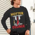 Graduation 2024 Hotter By One Degree Shirt Class Of 24 Unisex Long Sleeve T-Shirt
