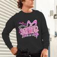 Graduation 2027 Senior 2027 Class Of 2027 Coquette Pink Girl Unisex Long Sleeve T-Shirt