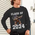 Graduation Class Of 2024 Bigfoot Graduated Seniors 2024 Unisex Long Sleeve T-Shirt