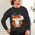 Graduation Fox School Bachelor Master Doctor Study Unisex Long Sleeve T-Shirt