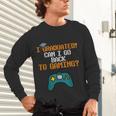 Graduation I Graduated Can I Go Back To Gaming Unisex Long Sleeve T-Shirt