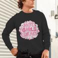 Hot Girls Read Pink Aesthetic Book Lover Reading Unisex Long Sleeve T-Shirt