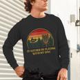 Id Rather Be Playing With My Disc Introvert Disc Golf Unisex Long Sleeve T-Shirt Id Rather Be Playing With My Disc Introvert Disc Golf Unisex Long Sleeve T-Shirt