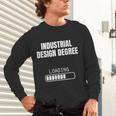 Industrial Degree Loading Student Graduation Unisex Long Sleeve T-Shirt