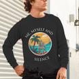 Introvert Relaxation Me Myself And Silence Summer Vacation Unisex Long Sleeve T-Shirt Introvert Relaxation Me Myself And Silence Summer Vacation Unisex Long Sleeve T-Shirt
