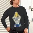 Introverted Fountain Pen Enthusiast Smiling Face Unisex Long Sleeve T-Shirt
