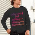 Introverted Willing To Discuss Highland Pony Introvert Unisex Long Sleeve T-Shirt Introverted Willing To Discuss Highland Pony Introvert Unisex Long Sleeve T-Shirt