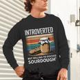 Introverted But Willing To Discuss Sourdough Vintage Baking Unisex Long Sleeve T-Shirt Introverted But Willing To Discuss Sourdough Vintage Baking Unisex Long Sleeve T-Shirt