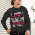 Introverts I May Look Calm But In My Head Unisex Long Sleeve T-Shirt Introverts I May Look Calm But In My Head Unisex Long Sleeve T-Shirt