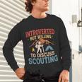Introvert's Scouting Passion Unisex Long Sleeve T-Shirt Introvert's Scouting Passion Unisex Long Sleeve T-Shirt