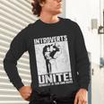 Introverts Unite Separately In Your Own Homes Introvert Unisex Long Sleeve T-Shirt