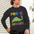 Kids Pre-K Graduate Brontosaurus Dino Pre Kindergarten Graduation Unisex Long Sleeve T-Shirt