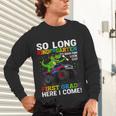 Kindergarten Graduate 2025 Kindergarten Graduation Dino Trex Unisex Long Sleeve T-Shirt