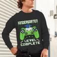 Kindergarten Graduation Level Complete Gamer Class 2024 Kids Unisex Long Sleeve T-Shirt
