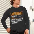 Labrador Retriever Labtrovert Definition Introvert Labrador Unisex Long Sleeve T-Shirt Labrador Retriever Labtrovert Definition Introvert Labrador Unisex Long Sleeve T-Shirt
