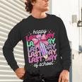 Last Day Of School Shirt Coquette Bow School Graduation Unisex Long Sleeve T-Shirt