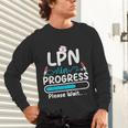 LPN In Progress Loading Future Nurse Graduation Lover Unisex Long Sleeve T-Shirt