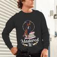 Mastered It Black Girl Masters Degree Graduation Black Queen Unisex Long Sleeve T-Shirt